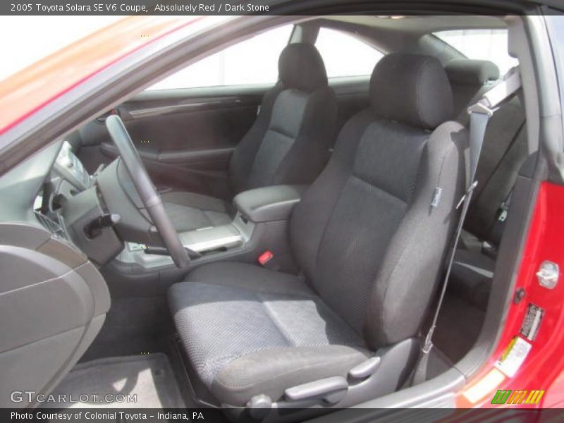 Absolutely Red / Dark Stone 2005 Toyota Solara SE V6 Coupe