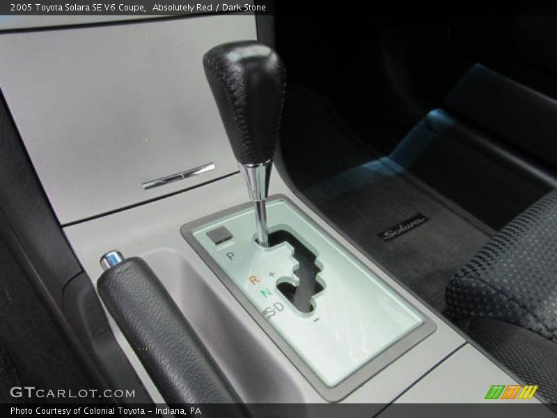 Absolutely Red / Dark Stone 2005 Toyota Solara SE V6 Coupe