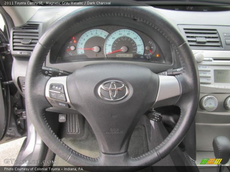 Magnetic Gray Metallic / Dark Charcoal 2011 Toyota Camry SE