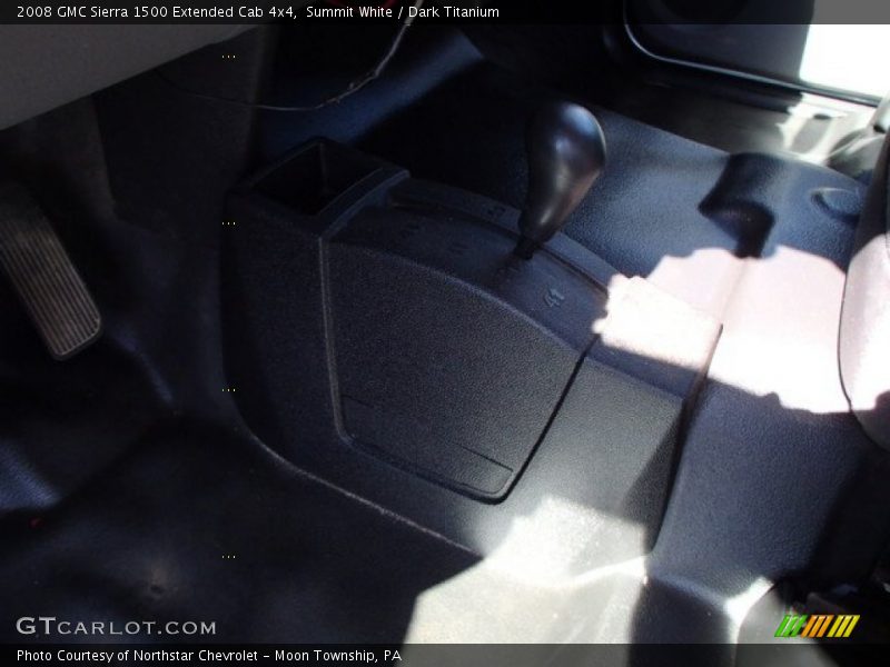 Summit White / Dark Titanium 2008 GMC Sierra 1500 Extended Cab 4x4