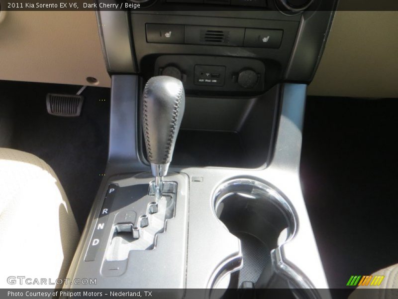 Dark Cherry / Beige 2011 Kia Sorento EX V6