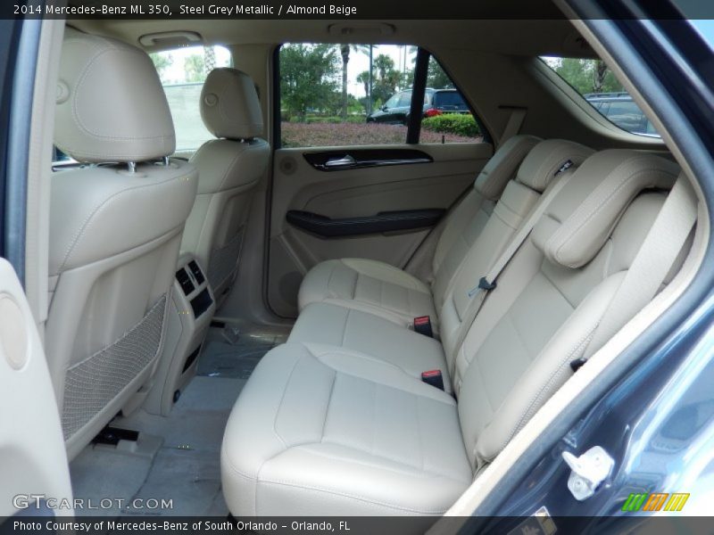Rear Seat of 2014 ML 350