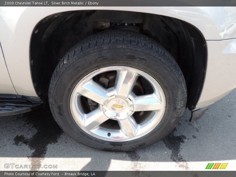 Silver Birch Metallic / Ebony 2009 Chevrolet Tahoe LT