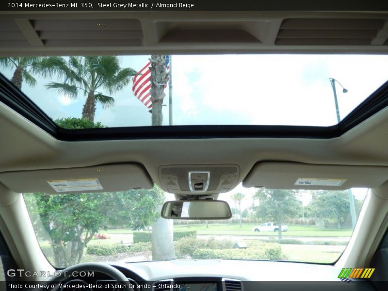 Sunroof of 2014 ML 350