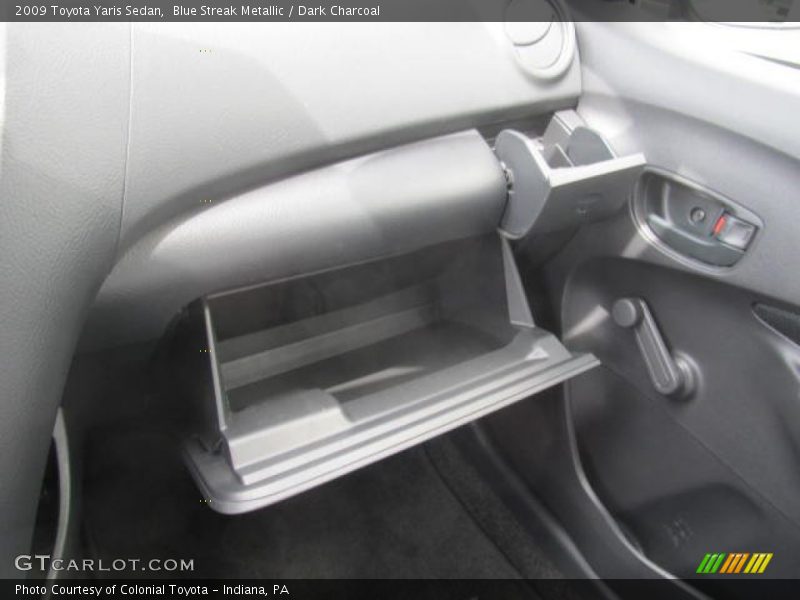 Blue Streak Metallic / Dark Charcoal 2009 Toyota Yaris Sedan