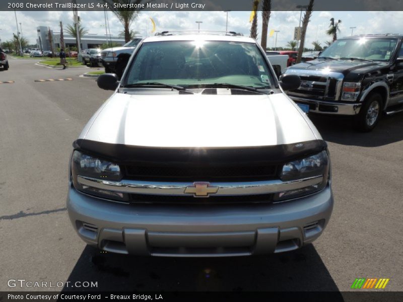 Silverstone Metallic / Light Gray 2008 Chevrolet TrailBlazer LS 4x4