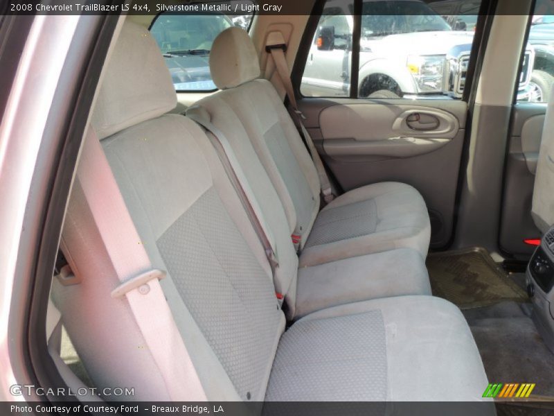 Silverstone Metallic / Light Gray 2008 Chevrolet TrailBlazer LS 4x4