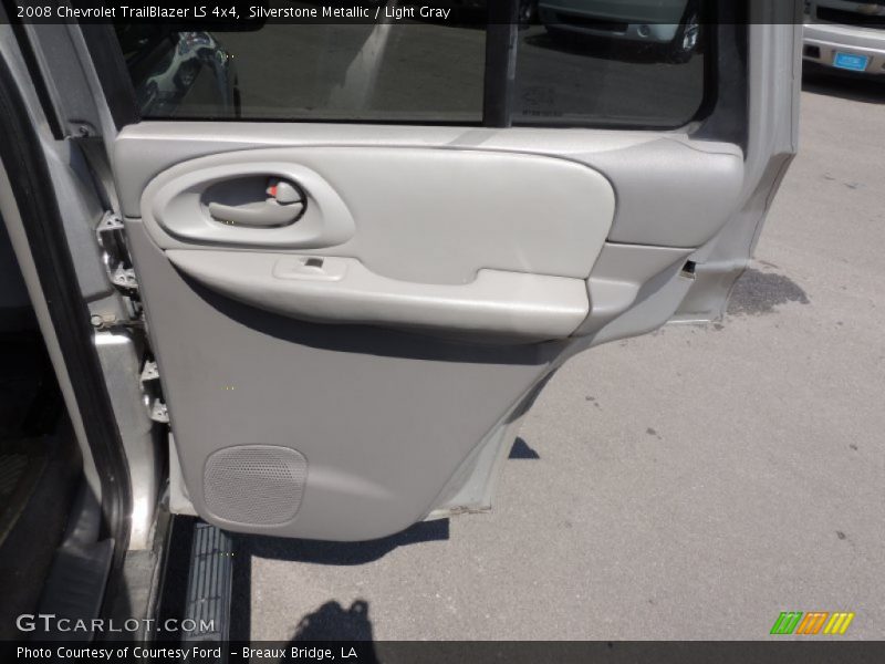 Silverstone Metallic / Light Gray 2008 Chevrolet TrailBlazer LS 4x4