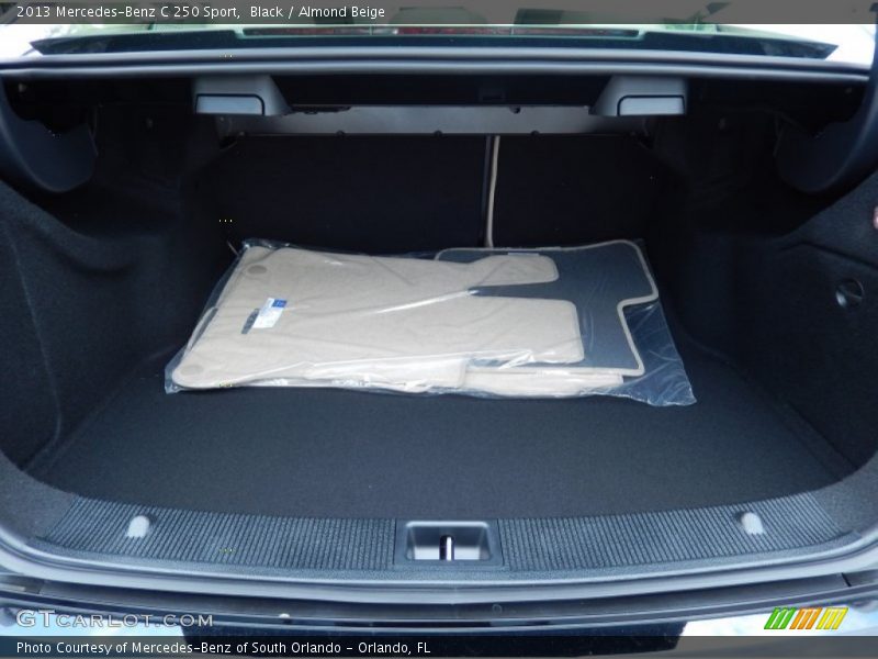 Black / Almond Beige 2013 Mercedes-Benz C 250 Sport