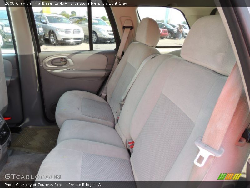 Silverstone Metallic / Light Gray 2008 Chevrolet TrailBlazer LS 4x4