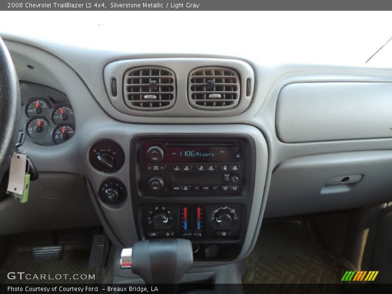 Silverstone Metallic / Light Gray 2008 Chevrolet TrailBlazer LS 4x4