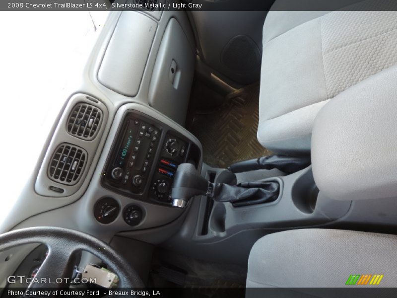 Silverstone Metallic / Light Gray 2008 Chevrolet TrailBlazer LS 4x4