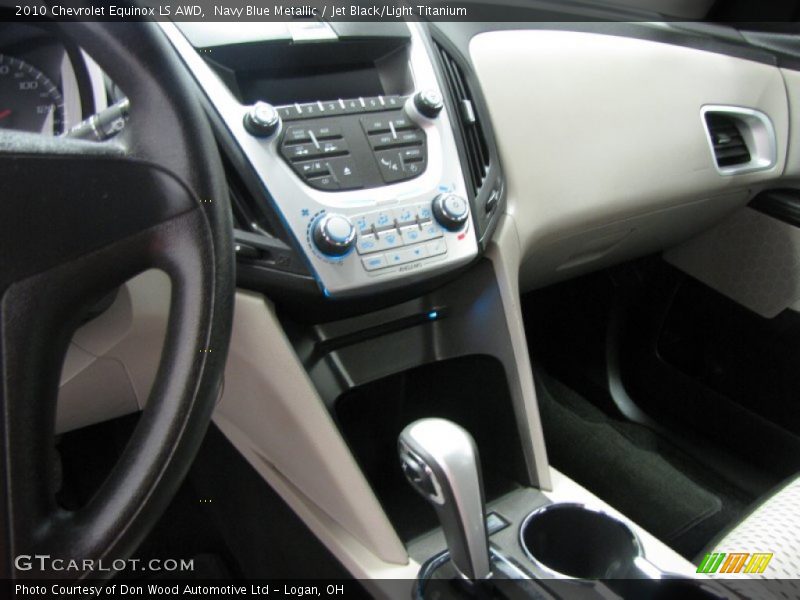 Navy Blue Metallic / Jet Black/Light Titanium 2010 Chevrolet Equinox LS AWD