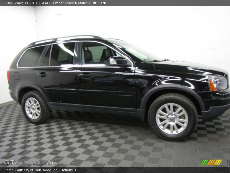 Ember Black Metallic / Off Black 2008 Volvo XC90 3.2 AWD