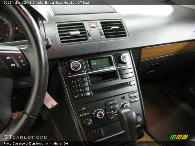 Ember Black Metallic / Off Black 2008 Volvo XC90 3.2 AWD