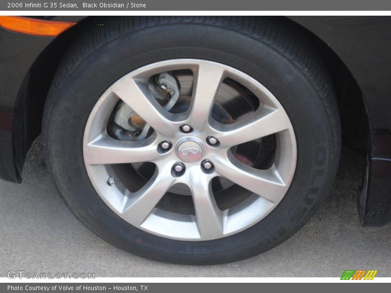 Black Obsidian / Stone 2006 Infiniti G 35 Sedan