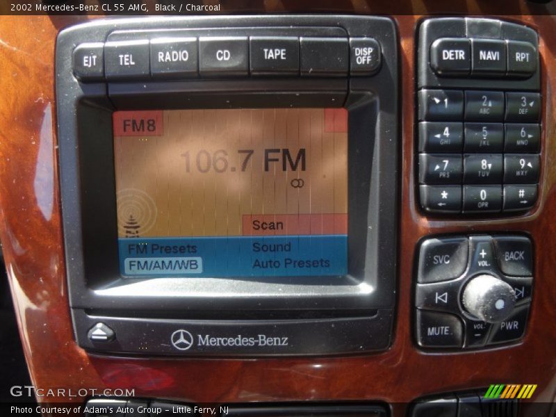 Black / Charcoal 2002 Mercedes-Benz CL 55 AMG