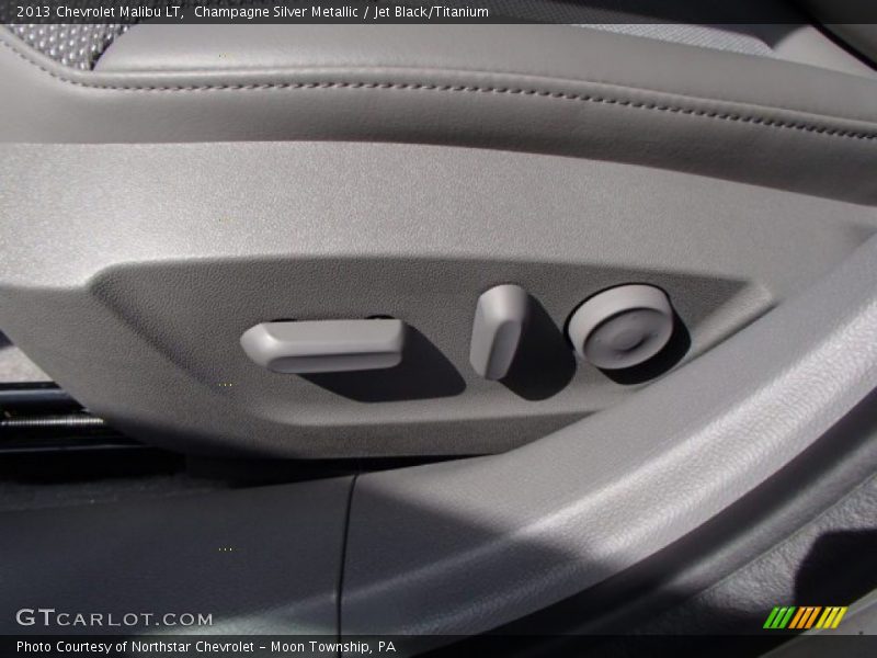 Champagne Silver Metallic / Jet Black/Titanium 2013 Chevrolet Malibu LT