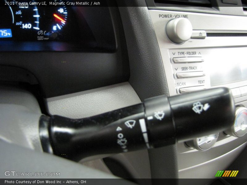 Magnetic Gray Metallic / Ash 2011 Toyota Camry LE