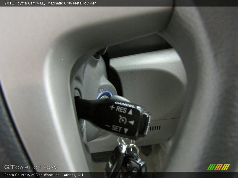 Magnetic Gray Metallic / Ash 2011 Toyota Camry LE