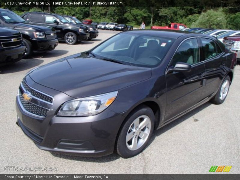 Taupe Gray Metallic / Jet Black/Titanium 2013 Chevrolet Malibu LS