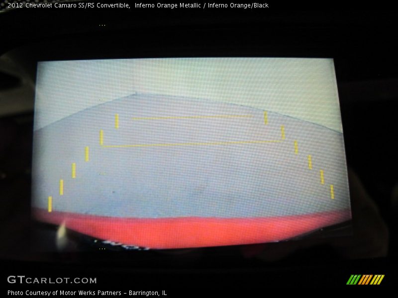 Inferno Orange Metallic / Inferno Orange/Black 2012 Chevrolet Camaro SS/RS Convertible