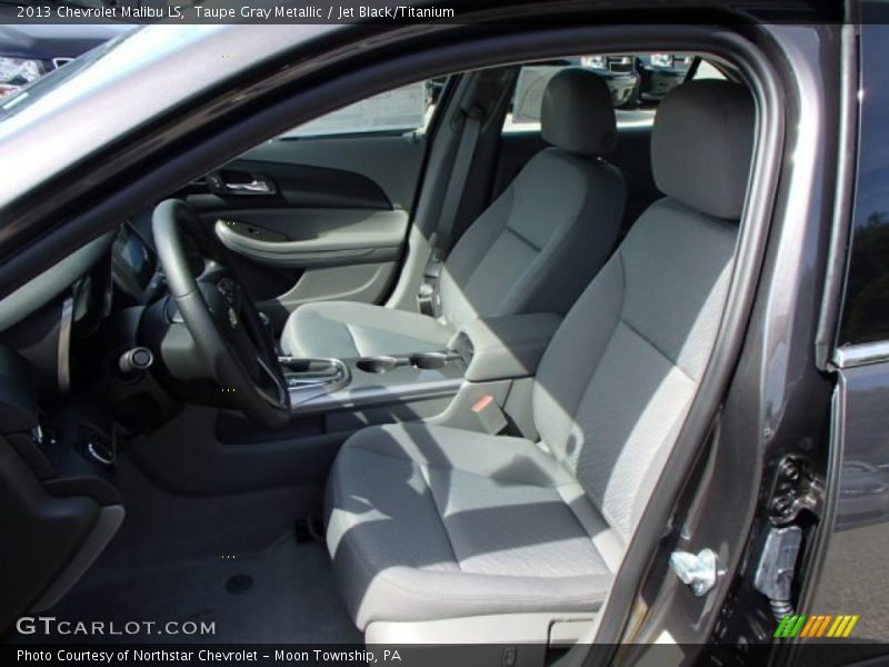 Taupe Gray Metallic / Jet Black/Titanium 2013 Chevrolet Malibu LS