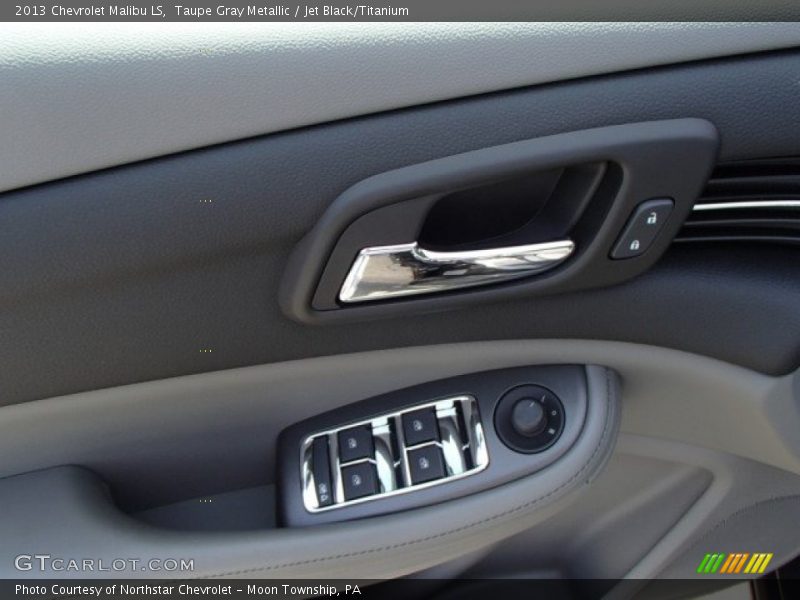 Taupe Gray Metallic / Jet Black/Titanium 2013 Chevrolet Malibu LS