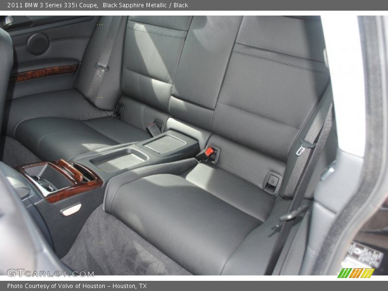 Black Sapphire Metallic / Black 2011 BMW 3 Series 335i Coupe