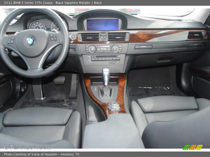Black Sapphire Metallic / Black 2011 BMW 3 Series 335i Coupe