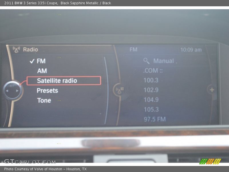 Black Sapphire Metallic / Black 2011 BMW 3 Series 335i Coupe