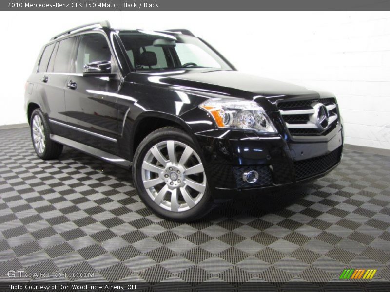 Black / Black 2010 Mercedes-Benz GLK 350 4Matic
