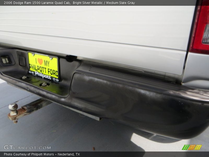 Bright Silver Metallic / Medium Slate Gray 2006 Dodge Ram 1500 Laramie Quad Cab