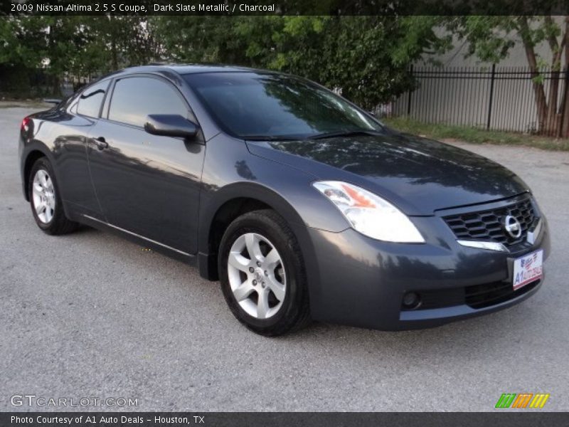 Dark Slate Metallic / Charcoal 2009 Nissan Altima 2.5 S Coupe