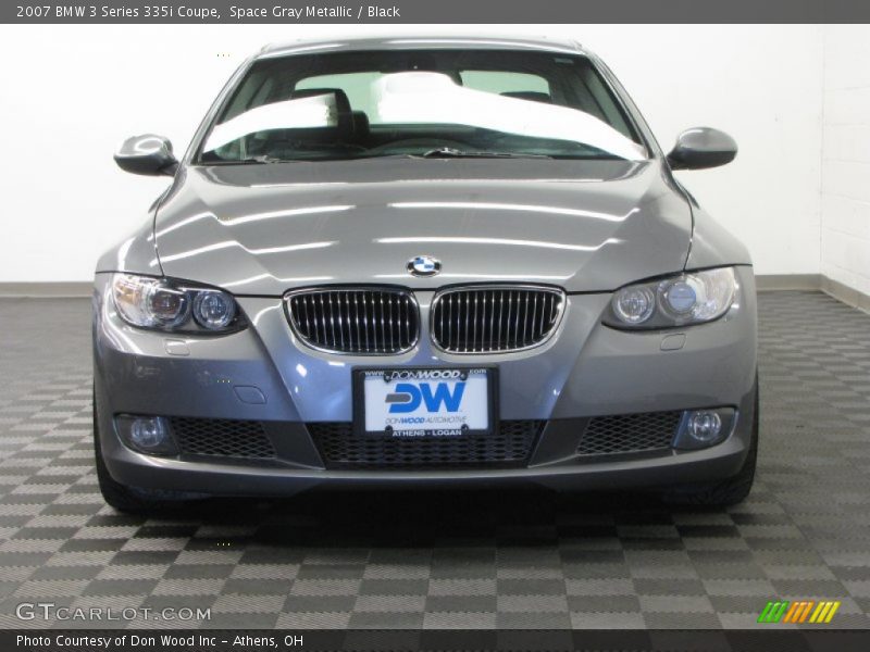 Space Gray Metallic / Black 2007 BMW 3 Series 335i Coupe