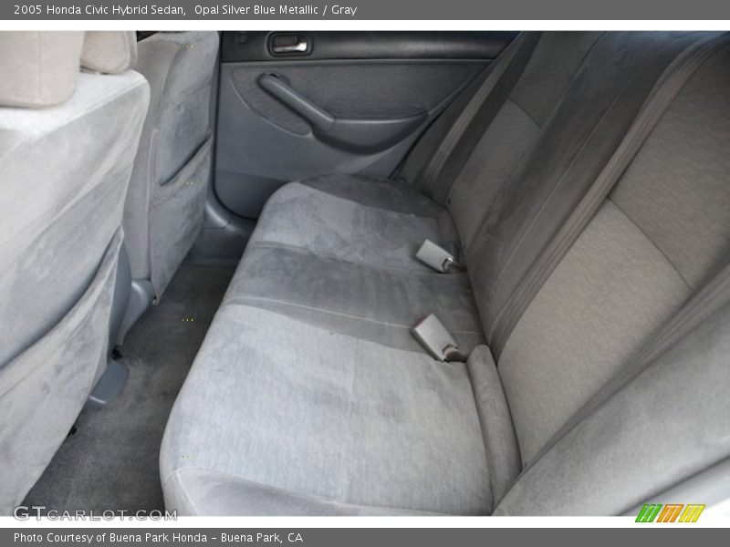 Opal Silver Blue Metallic / Gray 2005 Honda Civic Hybrid Sedan