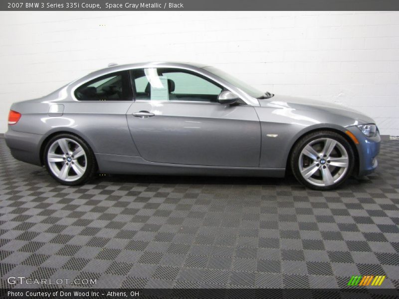 Space Gray Metallic / Black 2007 BMW 3 Series 335i Coupe