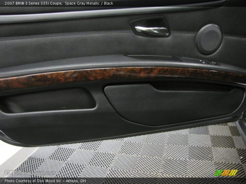 Space Gray Metallic / Black 2007 BMW 3 Series 335i Coupe