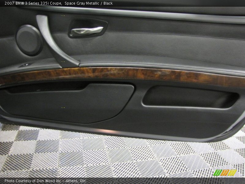 Space Gray Metallic / Black 2007 BMW 3 Series 335i Coupe