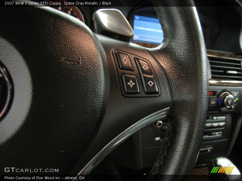 Space Gray Metallic / Black 2007 BMW 3 Series 335i Coupe