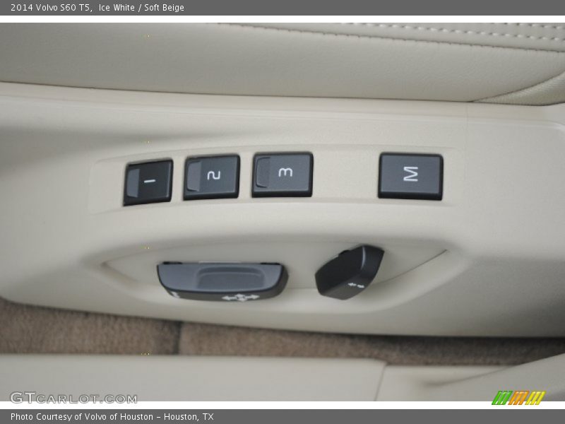 Ice White / Soft Beige 2014 Volvo S60 T5