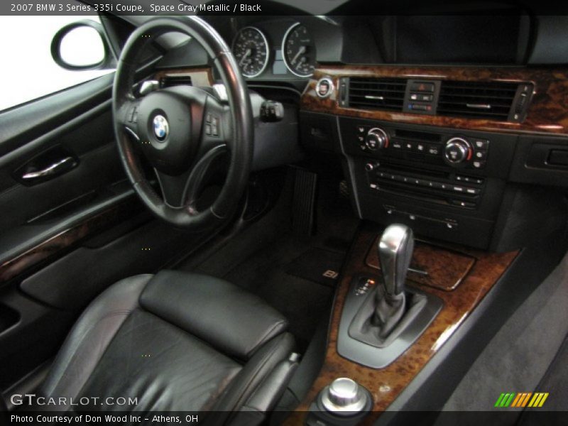 Space Gray Metallic / Black 2007 BMW 3 Series 335i Coupe