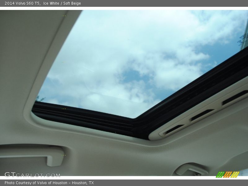 Ice White / Soft Beige 2014 Volvo S60 T5