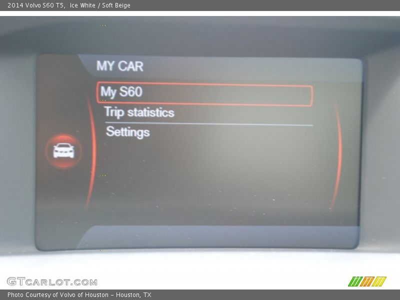Ice White / Soft Beige 2014 Volvo S60 T5