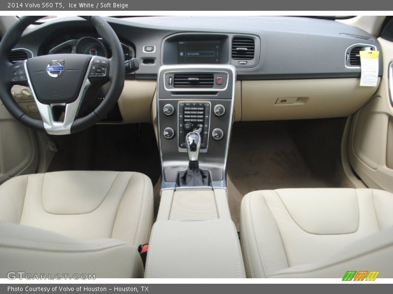 Ice White / Soft Beige 2014 Volvo S60 T5