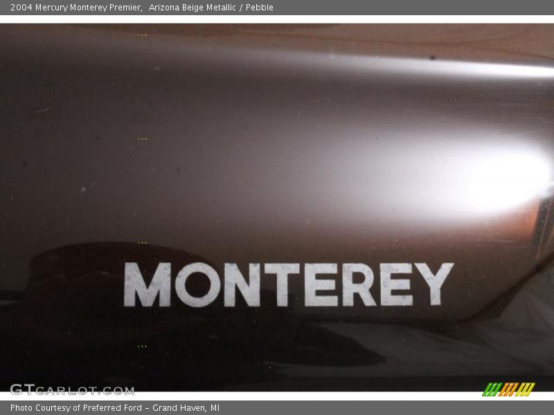 Arizona Beige Metallic / Pebble 2004 Mercury Monterey Premier