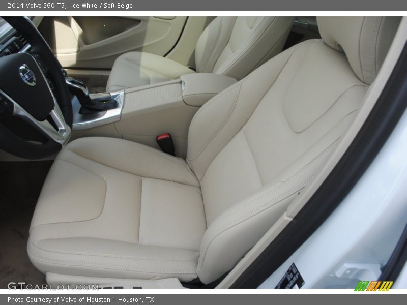 Ice White / Soft Beige 2014 Volvo S60 T5