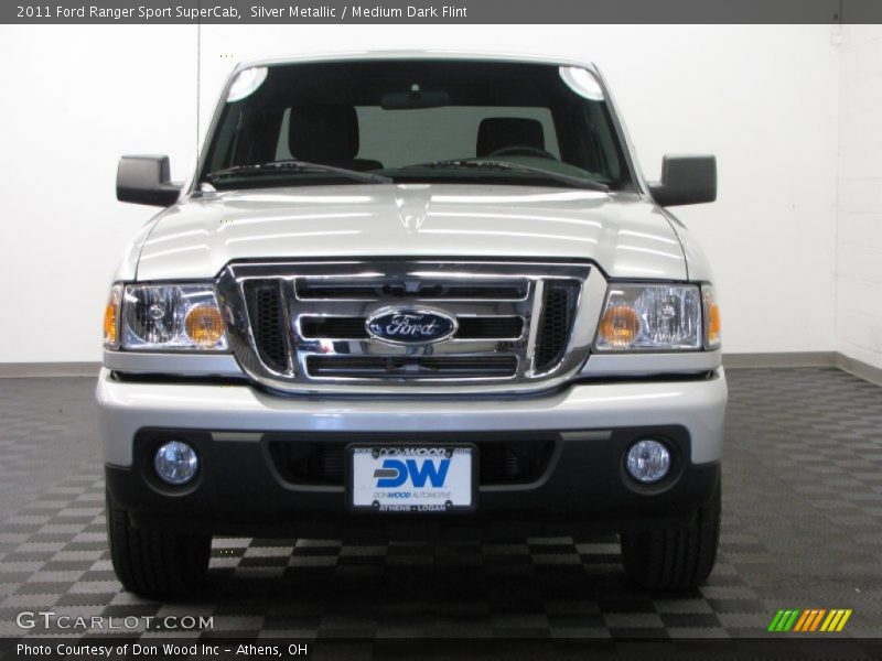 Silver Metallic / Medium Dark Flint 2011 Ford Ranger Sport SuperCab