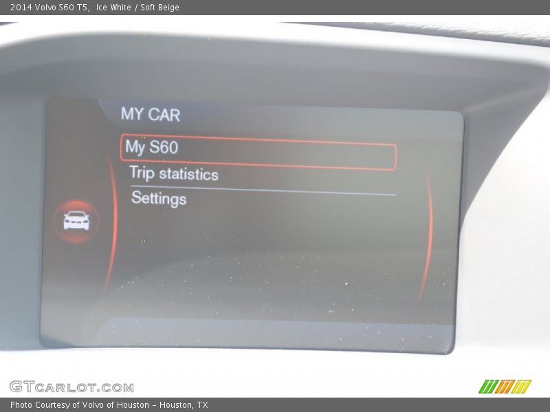 Ice White / Soft Beige 2014 Volvo S60 T5