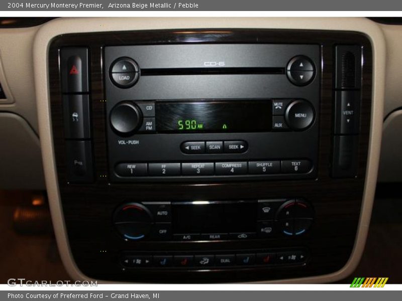 Arizona Beige Metallic / Pebble 2004 Mercury Monterey Premier